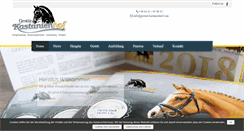 Desktop Screenshot of gestuet-kastanienhof.com