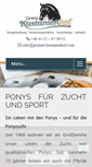 Mobile Screenshot of gestuet-kastanienhof.com